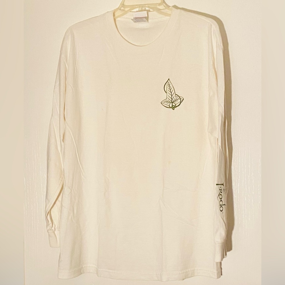 The LORD OF THE RINGS The Two Towers FRODO 2002 RARE size L shirt NWT New Line!